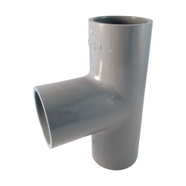 積水化学工業 エスロン TS継手 チーズ 50 TST50 1個 254-3702（直送品）