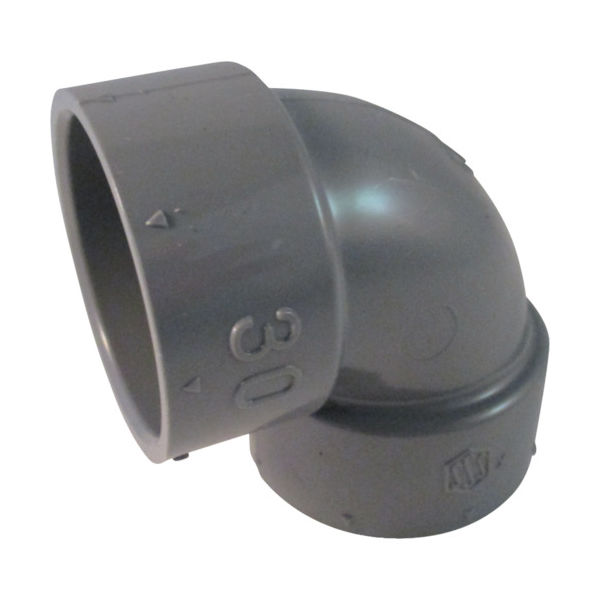 積水化学工業 エスロン DV継手(90°エルボ)DL30 DDL30 1個 254-4334（直送品）