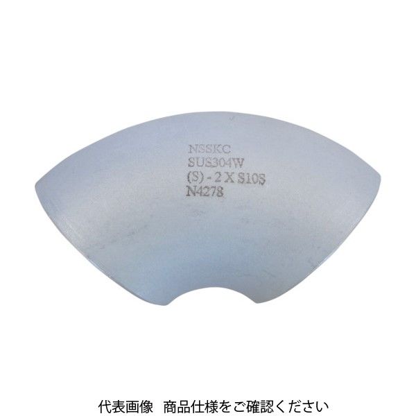 ベンカン機工 BENKAN S90S10Sステンレス鋼製エルボショート25A S90S-10S-25A 1個 160-3957（直送品）
