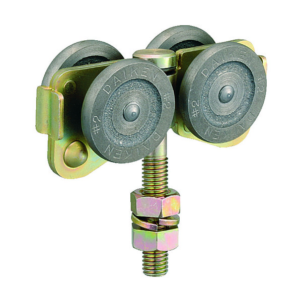 ダイケン（DAIKEN） ダイケン 2号ドアハンガー用トロリー複車 2-4WHTR 1個 275-3057（直送品）