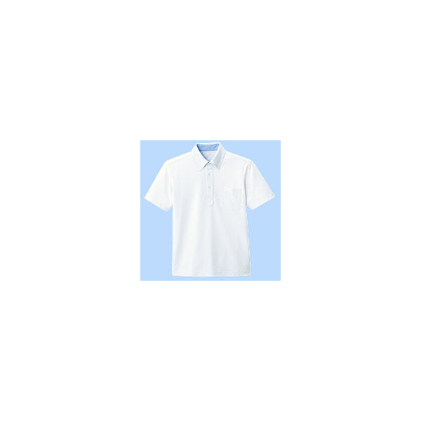 FACE MIX（フェイスミックス） メンズ 大きいサイズ ポロシャツ ホワイト 3L FB5020M（直送品）