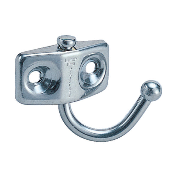 スガツネ工業 SUGATSUNE (110020250)TKー30 ステンレス鋼製玉付回転フック 抵抗機能なし TK-30 1個（直送品）