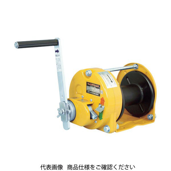 マックスプル工業 マックスプル 手動ウインチ GM-10 1台(1個) 109-1735（直送品）