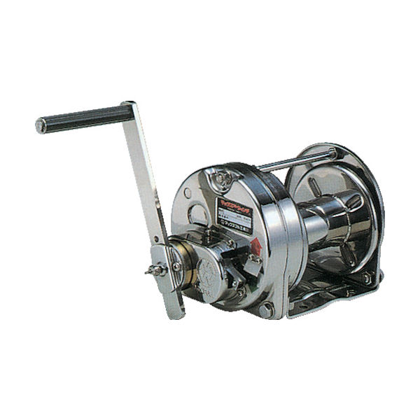 マックスプル工業 マックスプル ステンレス手動ウインチ(電解研磨) ESB-3 1台(1個) 109-1778（直送品）