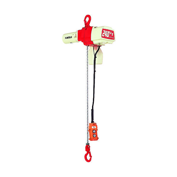 キトー 電気チェーンブロック キトーセレクト 2速形 240kg×3m ED24ST 1台 176-0599（直送品）