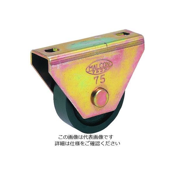 MARUKI HARDWARE CORPORATION マルコン マルコン枠付重量車 120mm 平型 C-2400-120 1個（直送品）