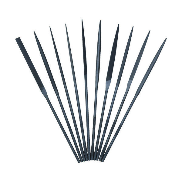 ツボサン 精密ヤスリ 10本組セット ST01056T 1セット 332-2513（直送品）
