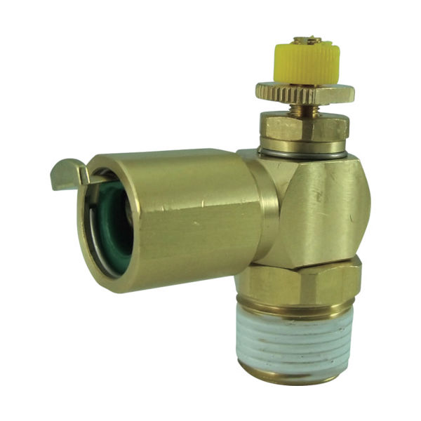 千代田通商 チヨダ タッチHスピードコントローラα(金属)メーターアウト8mm・R3/8 C8-03SCH-O 1個 330-7794（直送品）