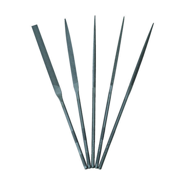 ツボサン 精密ヤスリ 5本組セット ST00556T 1セット 332-2491（直送品）