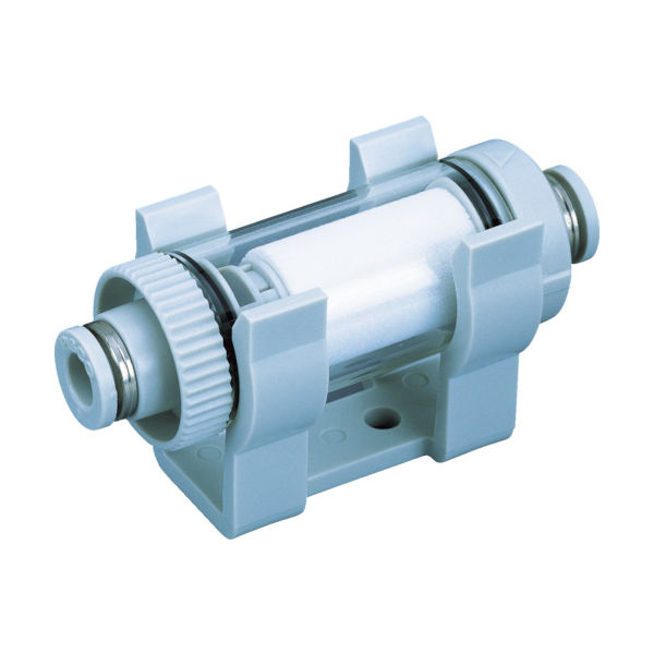 日本ピスコ ピスコ 真空用フィルター 小型ユニオン樹脂タイプ VFU3-66P 1個 337-7989（直送品）