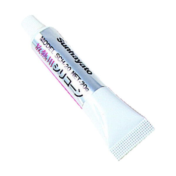 サンハヤト 熱伝導性改善用シリコン放熱用シリコーン SCH-20 1本 327-5311（直送品）