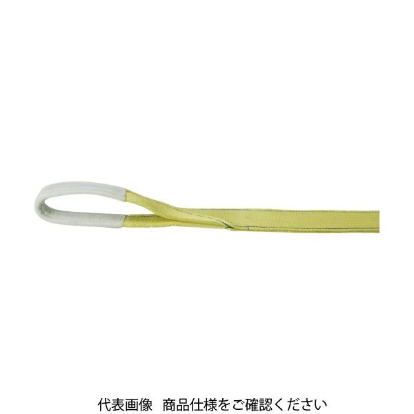 トラスコ中山 TRUSCO ポリエステルスリング JIS3等級 両端アイ形 75mmX4.0m TPS75-40 1本 329-0735（直送品）