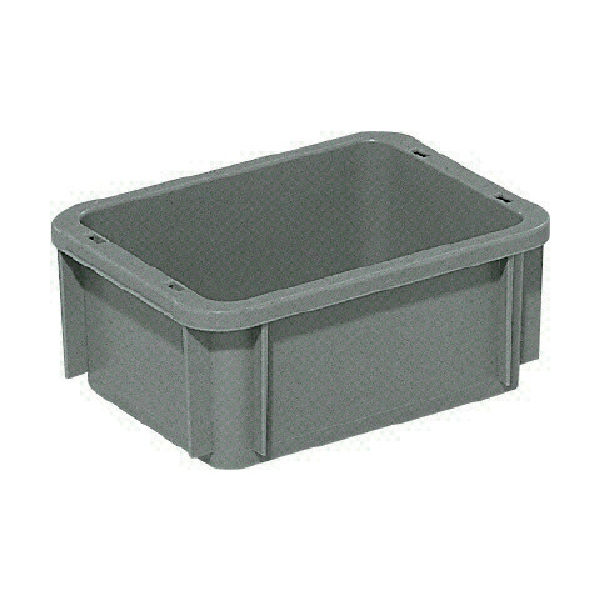 三甲 サンコー ボックス型コンテナー 200235 サンボックス#2S ライトグレー SK-2S-GLL 1個 342-3875（直送品）