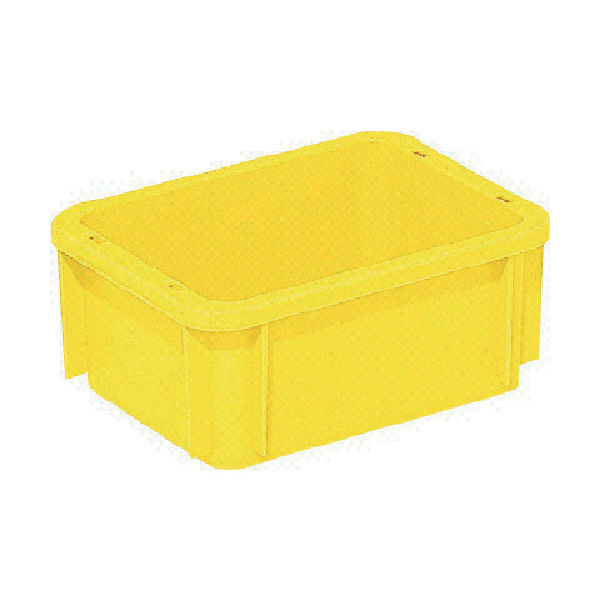 三甲 サンコー ボックス型コンテナー 200235 サンボックス#2S イエロー SK-2S-YE 1個 342-3883（直送品）
