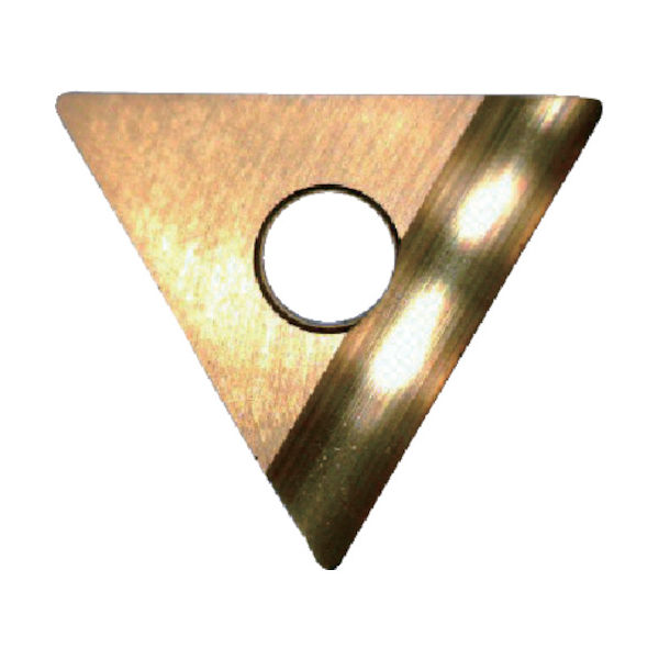 富士元工業 富士元 C面取り用精密級チップ 超硬M種 TiNコーティング NK3030 TT32GUR 1セット(12個) 208-7901（直送品）