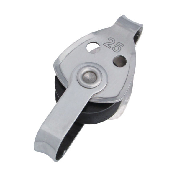 水本機械製作所 水本 滑車 ステンレス プーリーブロック 使用ロープ径φ5~7mm 基本使用荷重0.03t B-1429 1個（直送品）