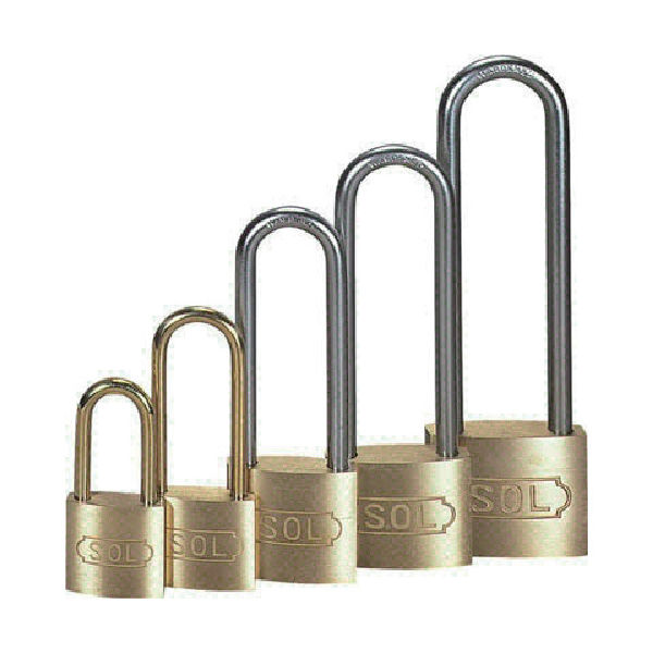 清水 SOL シリンダー錠ツル長同一No.無35mm 2500SD-35L 1個 351-3408（直送品）