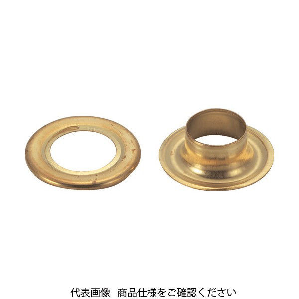 両面ハトメ（真鍮製） ブリスターパック入