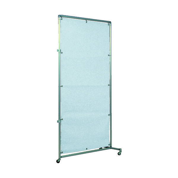 吉野 火花用衝立アルミパイプ 1×2 接続キャスター YS-12JC-BW 1台(1個) 352-8561（直送品）