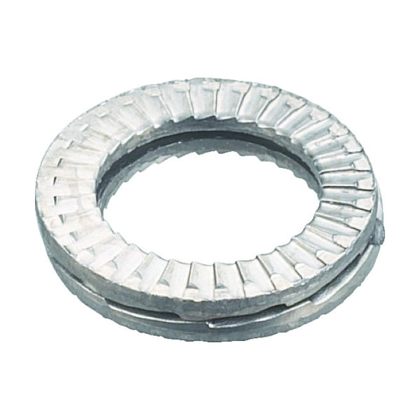 トラスコ中山 TRUSCO ノルトロックワッシャー ステンレス NL6(M6) 2個入 B796-0006 1パック(2個)（直送品）
