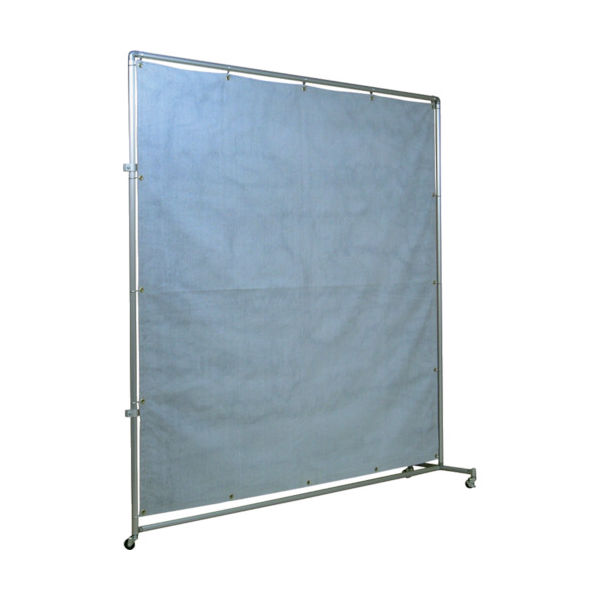 吉野 火花用衝立アルミパイプ 2×2 接続キャスター YS-22JC-A 1台 352-8758（直送品）