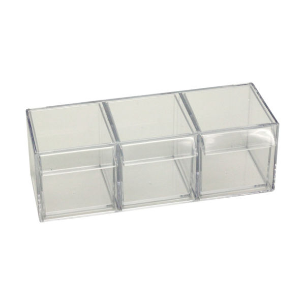 蝶プラ工業 蝶プラ ポリスチレンケース デスコP3 690632 1個 321-5911（直送品）