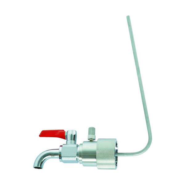 アクアシステム ペール缶用コック (油・オイル・洗剤)40mm専用 BVA-40P 1個 361-3607（直送品）