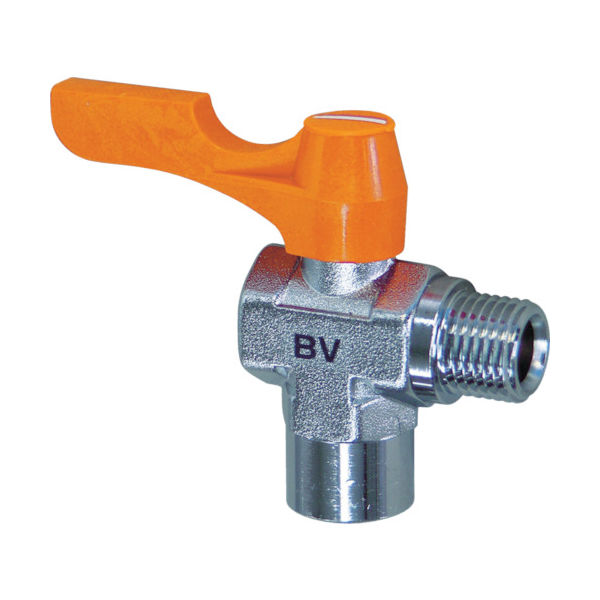 アソー ASOH ボールバルブ エースボール 内×外ネジ型 PT1/8×PF1/8 BV-3011 1個 382-2117（直送品）