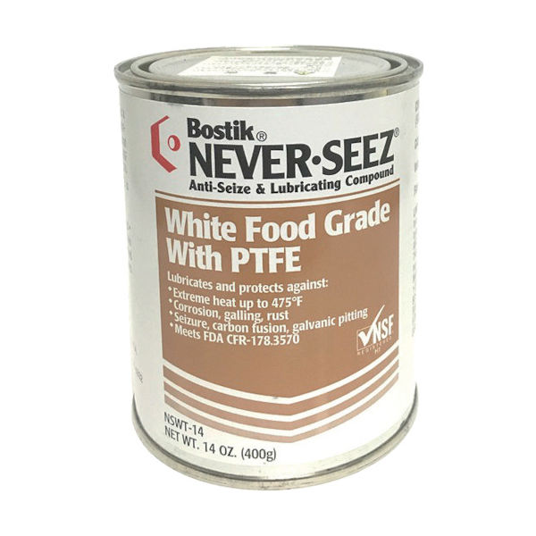 BOSTIK ネバーシーズ 食品機械用潤滑剤 PTFEグリス食品グレード 400G NSWT-14 1缶 323-6161（直送品）