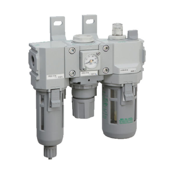 CKD モジュラータイプセレックスFRL 2000シリーズ C2000-8-W 1セット(1個) 376-8520（直送品）