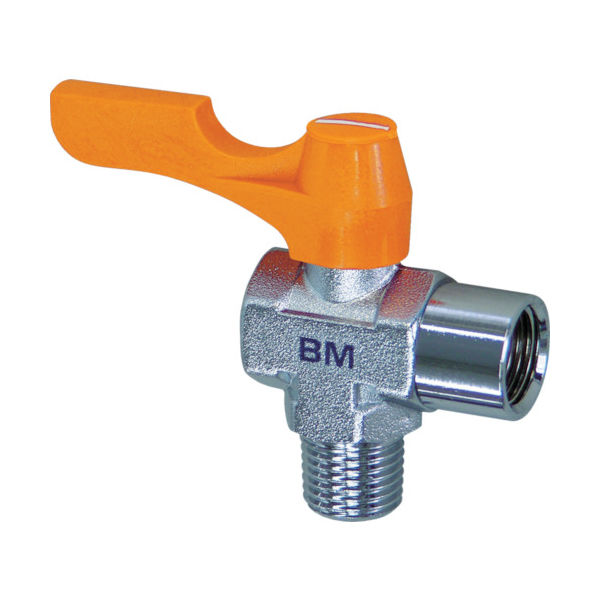 アソー ASOH ボールバルブ エースボール 外×内ネジ型 PT1/8×PF1/8 BM-3011 1個 382-1749（直送品）