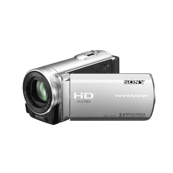 ソニー　デジタルHDビデオカメラ　シルバー　内蔵メモリ　32GB　HDR-C×170　SC