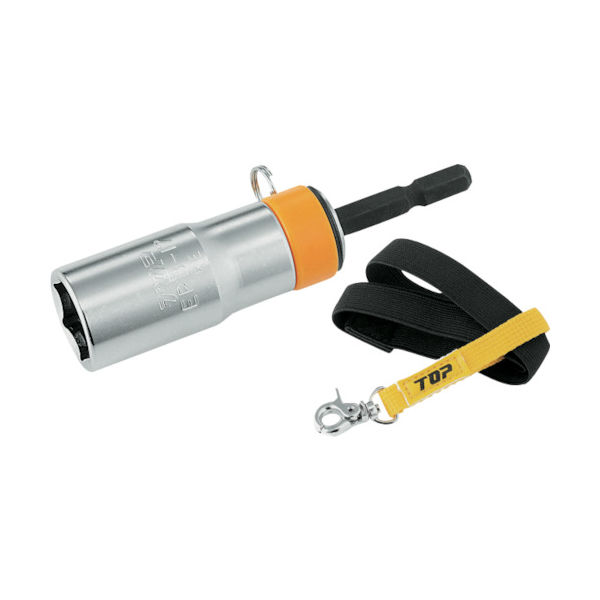 トップ工業 TOP 電動ドリル用落下防止ソケット(ストラップ付) ハイキャッチ 24mm ERB-24S 1セット(1個) 380-2515（直送品）