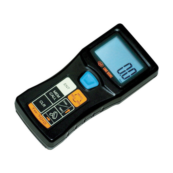 ライン精機 レーザー式ハンドタコメーター TM-7010 1個 392-5404（直送品）