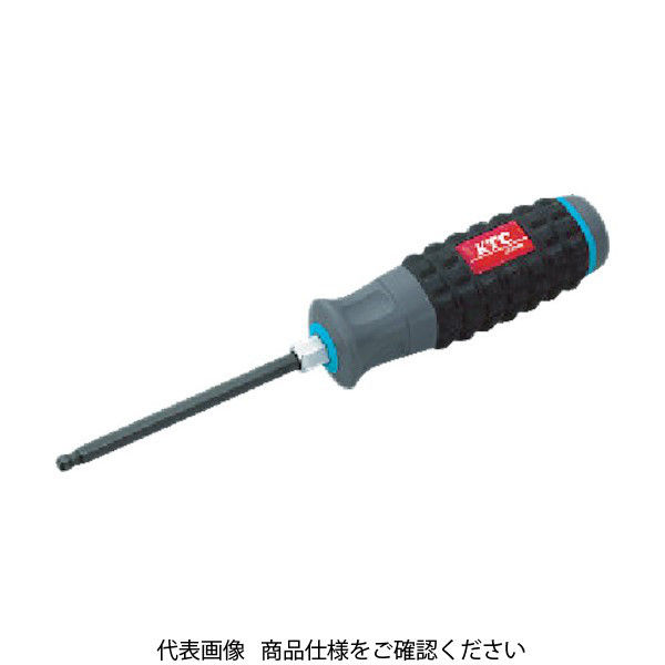 京都機械工具 KTC 樹脂柄ボールポイントヘキサゴンドライバ2mm D1H-02BP 1本(1個) 383-6967（直送品）