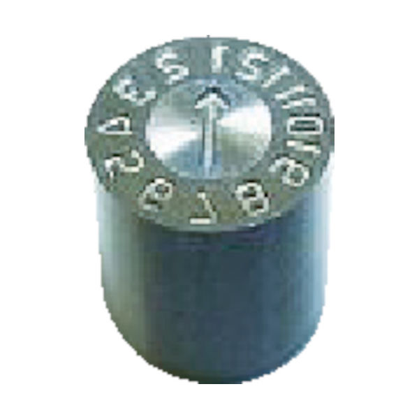 浦谷商事 浦谷 金型デートマークOM型 6mm OP-OM-6 1個 381-9141（直送品）