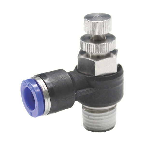 日本ピスコ PISCO スピードコントローラ エルボ SJSC8-02A 1個 378-3022（直送品）