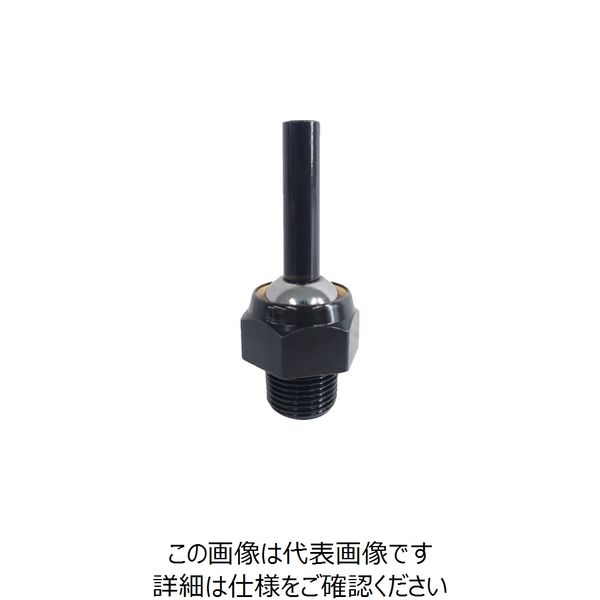 日機 ポイントフィットノズル PT3/8 L50 NNPT 3/8-50 1個 387-3111（直送品）