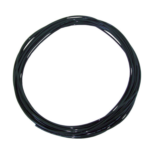 千代田通商 チヨダ ソフトポリウレタンチューブ6mm/20m 黒 SP-6BK 20 1巻 376-1703（直送品）