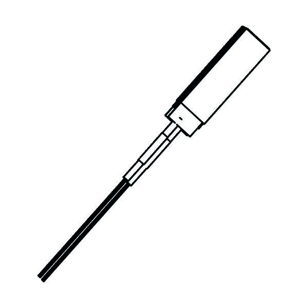 白光 ヒーター 100Vー60W 331-H 1個 390-4636（直送品）