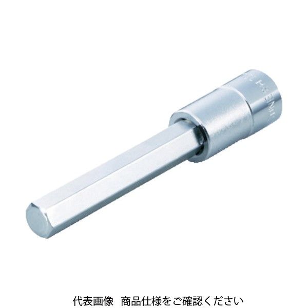 TONE ロングヘキサゴンソケット 6mm 長さ78mm 2H-06L 1個 387-5393（直送品）