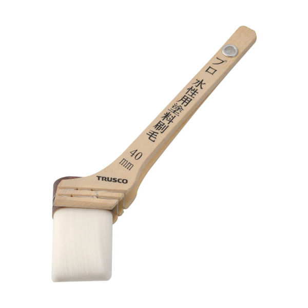 トラスコ中山 TRUSCO プロ用水性用塗料刷毛 15号 40mm幅 TPB-514 1本 254-9000（直送品）