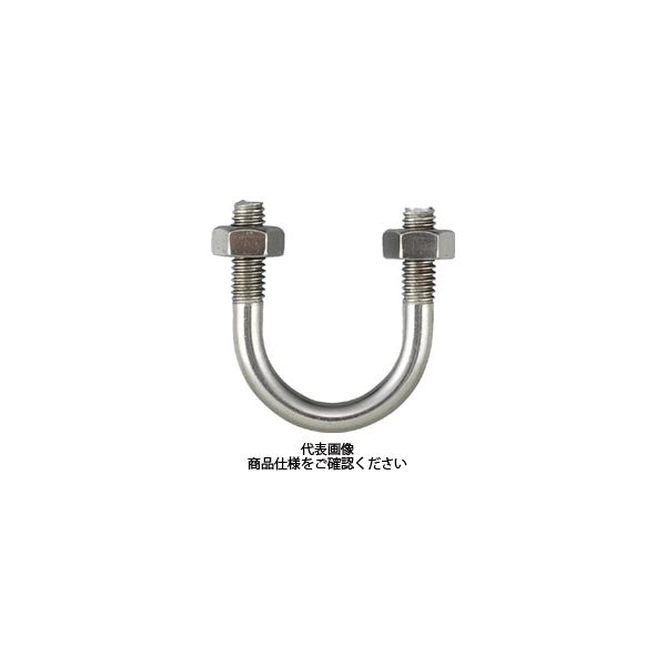 トラスコ中山 TRUSCO PC管用Uボルト SUS304 呼び径40A ねじ径W3/8 TPCU-BT40A-S 1個 285-9564（直送品）