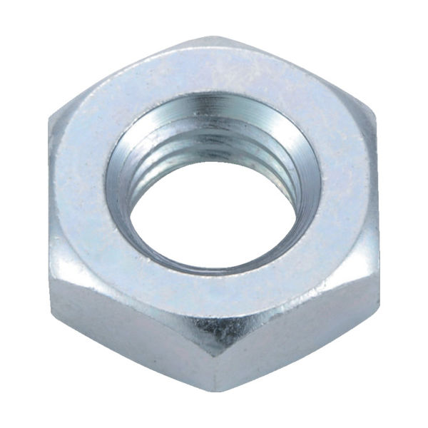 トラスコ中山 TRUSCO 六角ナット3種 三価白 M4×0.7 120個入 B756-0004 1パック(120個) 300-3248（直送品）