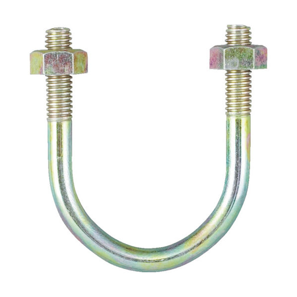 トラスコ中山 TRUSCO PC管用Uボルト クロメート 呼び径80A ねじ径W3/8 TPCU-BT80A 1個 285-9505（直送品）