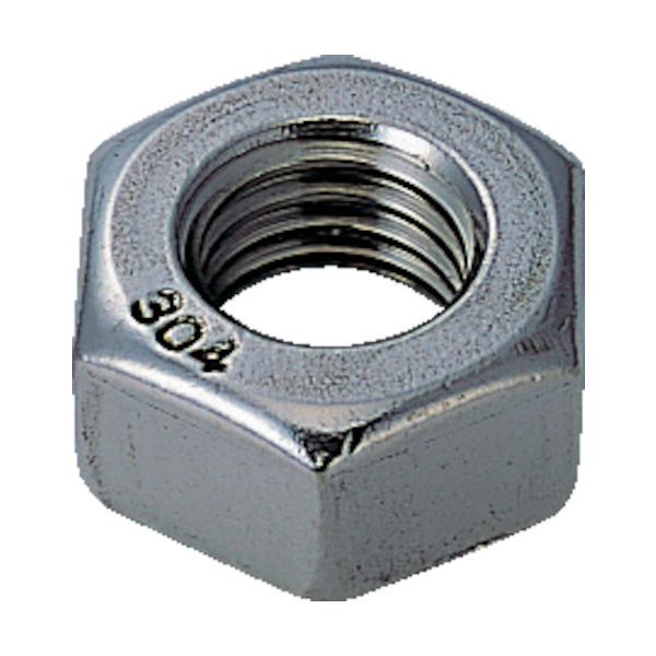 トラスコ中山 TRUSCO 六角ナット1種 ステンレス サイズW3/8×16山 16個入 B25-0318 1パック(16個)（直送品）