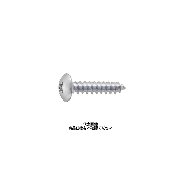 トラスコ中山 TRUSCO トラス頭タッピングねじ 1種A 三価白 M6×30 20本入 B742-0630 1パック(20本)（直送品）