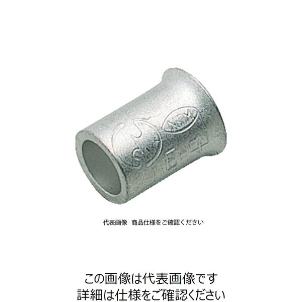 トラスコ中山 TRUSCO 裸圧着スリーブリングスリーブ5.5mm2 (50個