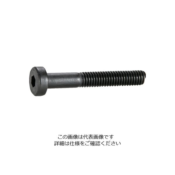 トラスコ中山 TRUSCO 低頭六角穴付ボルト 黒染め半ネジ サイズM8X40 5本入 B081-0840 1パック(5本) 285-8649（直送品）