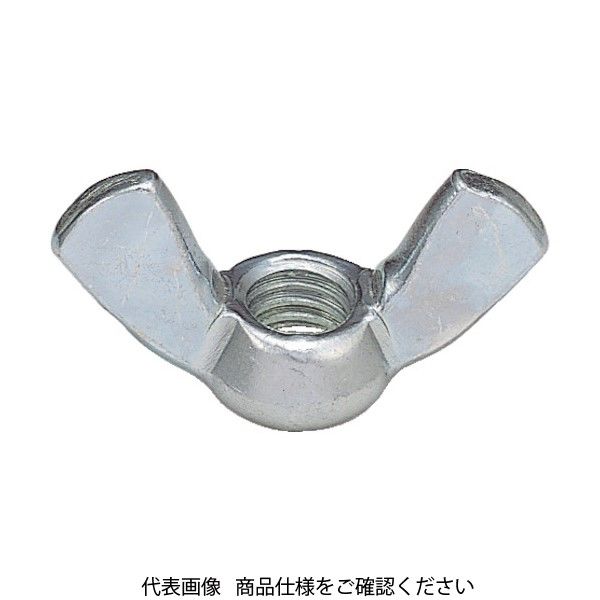 トラスコ中山 TRUSCO 圧造蝶ナット 2種 ユニクロ M12×1.75 12個入 B37-0012 1パック(12個) 160-9297（直送品）